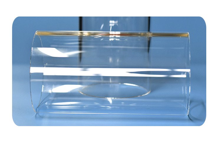 精密规格解析 长220mm、外径120mm、壁厚5mm的透明石英玻璃管应用与技术特性