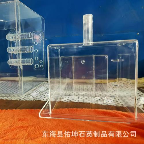 定制加工厂家直供耐高温石英玻璃方缸石英管高纯精加工耐腐蚀